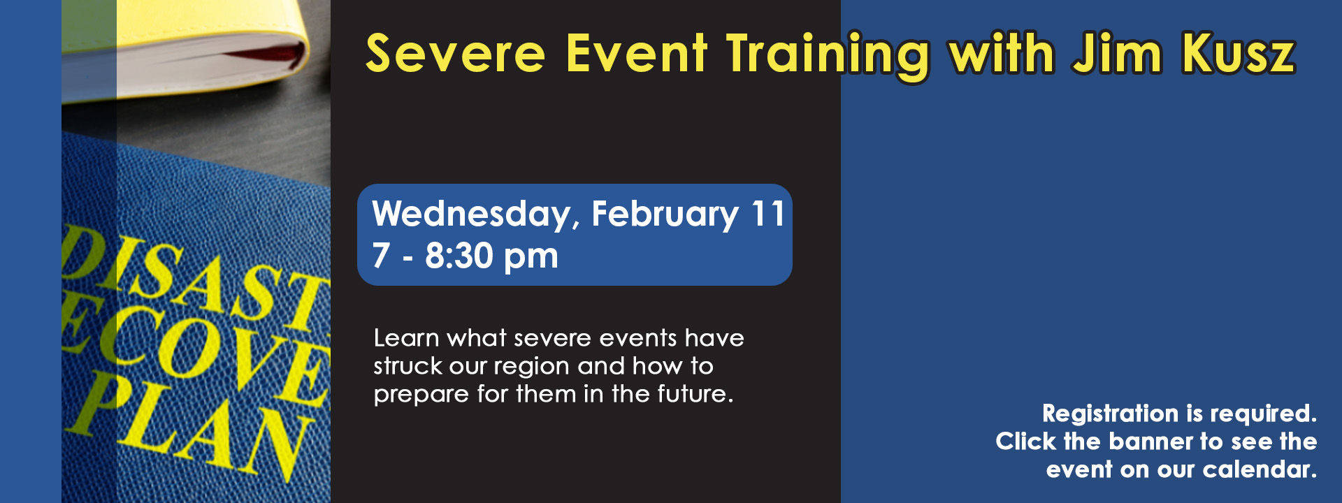 Severe event trianing